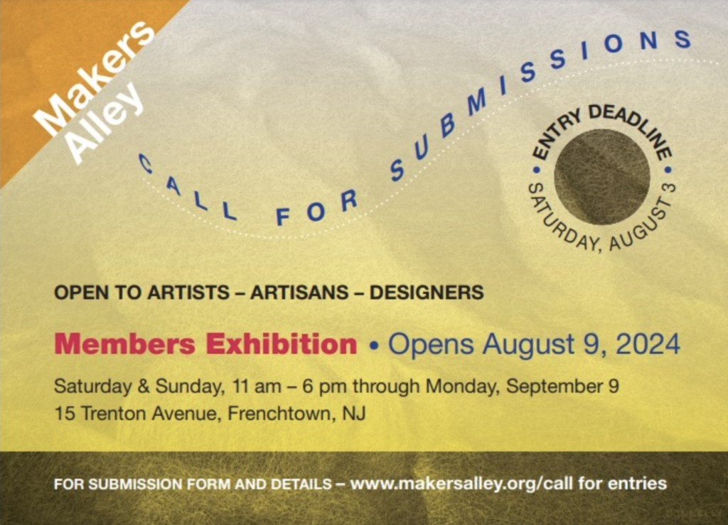 Makers Alley, ’24 Members Exhibition – Call for Entries